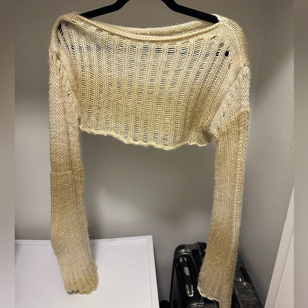 Urban Outfitters Cropped Knit Sweater